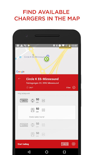 Android application Circle K Home and Workplace screenshort