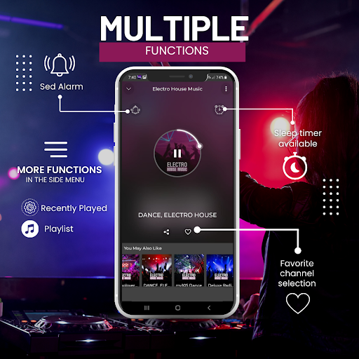 Electro House Music Screen 3
