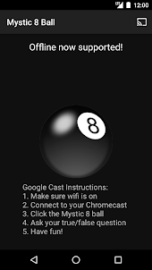 Mystic 8 Ball (Chromecast)