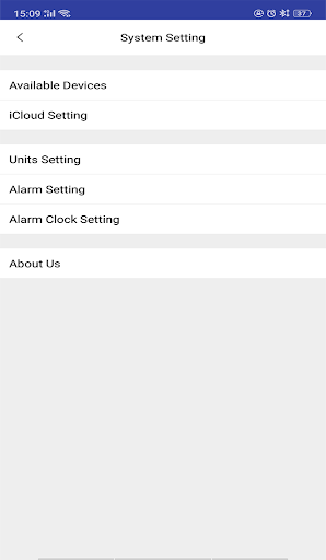 Android application Meteorology screenshort