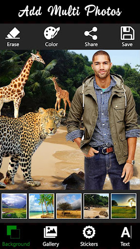 Wild Animal Photo Frames - Background Eraser