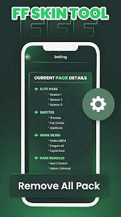 FFF FF Skin Tool, Emote, skin, Elite pass Bundles 1.00508.21 APK + Mod (Free purchase) for Android