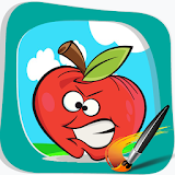 Best Apple Kids Coloring icon