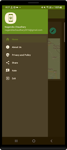Android application Book Auto Driver screenshort