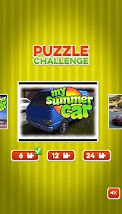 My Summer With Car Puzzle Game