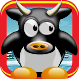 awesome cow run icon