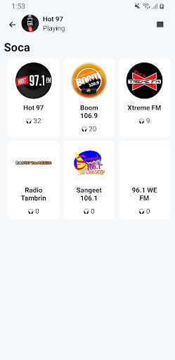 Island Vibe - Caribbean Radio Screen 3