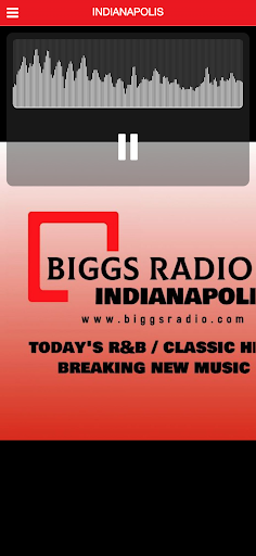 Android application Biggs Radio screenshort