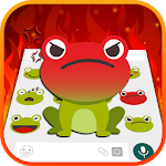 Cover Image of Télécharger Funky Cool Frog Emoji Stickers 1.0 APK