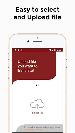 PDF Document Translator Screen 2