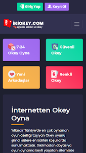 iKiOkey.Com - Mobil Okey Oyna