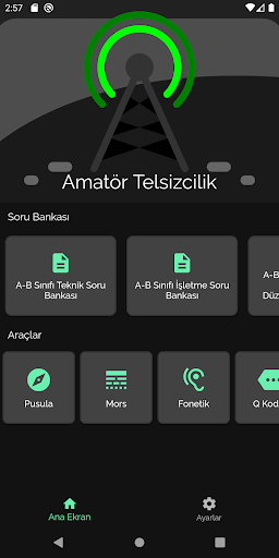Amatör Telsizcilik: Hazırlık Screen 2