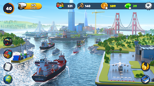 Port City: Ship Tycoon v1.43.0 MOD APK (Unlimited Money)