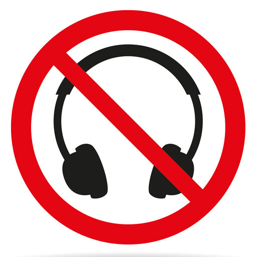 Disable Earphone/Headphone logo
