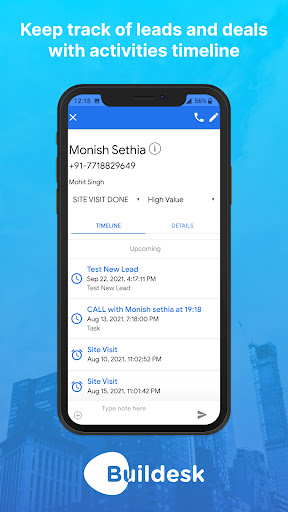 Buildesk CRM - Real Estate CRM Screen 3