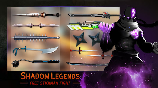 Shadow legends stickman fight Mod APK 3.1 (Unlimited money) Gallery 4