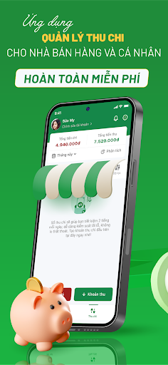 Android application Sổ Thu Chi screenshort