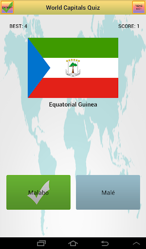 Flags Quiz - Capitals Quiz