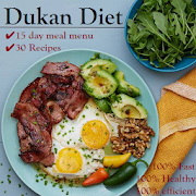 Dukan Diet 4 Phases - 15 Day Plan - 30 Recipes