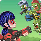 Zombies Attack Ladybug icon