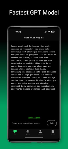 Android application Top AI screenshort