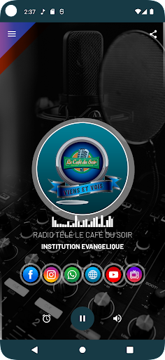 Radio Télé Le Café Du Soir Screen 2