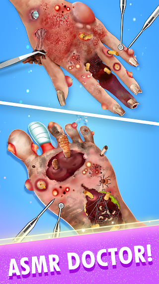 ASMR Doctor: Makeup Games - Screenshot 3