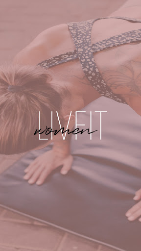 Android application LIVFITwomen screenshort