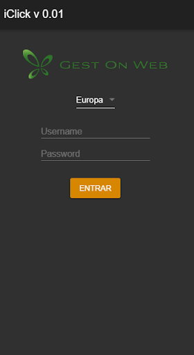 Android application iClick screenshort