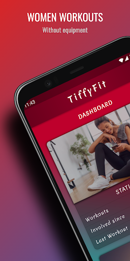 Android application TiffyFit - Women Fitness App screenshort