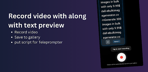 Teleprompter for Video