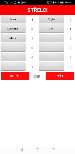 ScoreBoard Screen 2