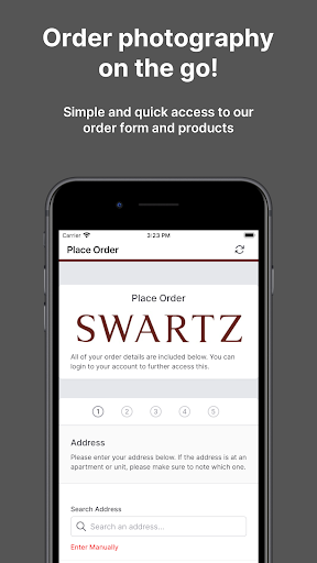 Android application Swartz Company screenshort