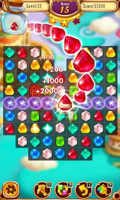 Diamonds Crush - jewel blast - Screenshot 4