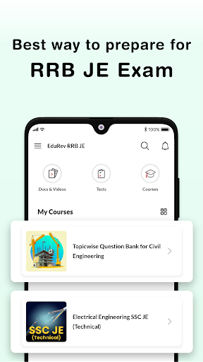 Android application RRB JE Electrical, Civil, Mech screenshort