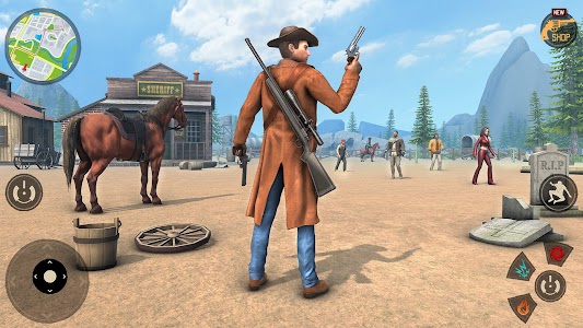 Gangster Crime Gun Cowboy Game Unknown