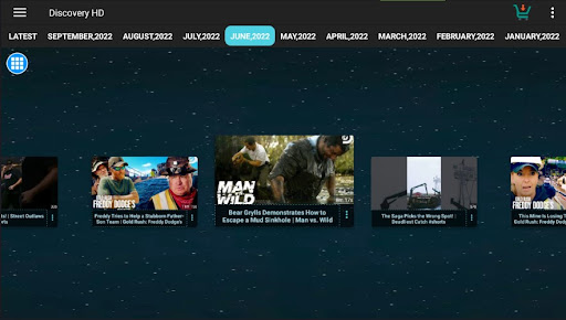 Screenshot of Discovery HD (Unofficial)