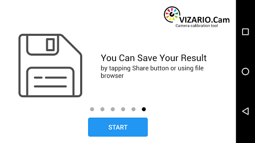 Android application VIZARIO.Cam screenshort