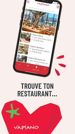 Vapiano Lovers France Screen 3
