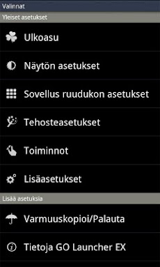 GO LauncherEX Finland languageのおすすめ画像2