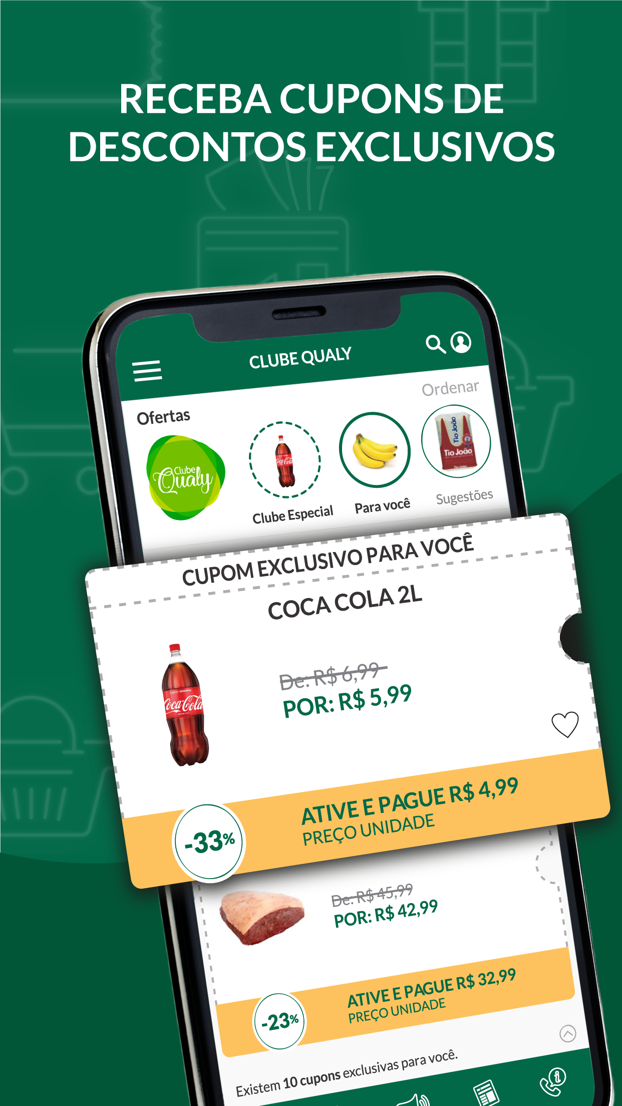 Android application Clube Qualy screenshort