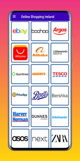 Online Shopping Ireland Screen 2