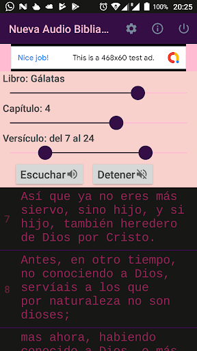 Nueva Audio Biblia (OSO) Screen 2