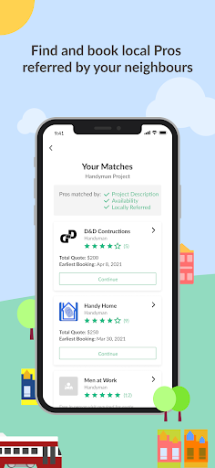 Android application Quartermaster screenshort