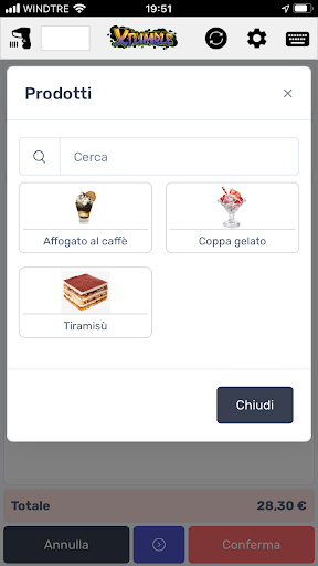 Xtumble Comande Screen 2