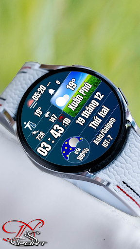 Android application [N-SPORT581]ColorDigital Watch screenshort