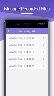 Echo Voice Recorder Screenshot