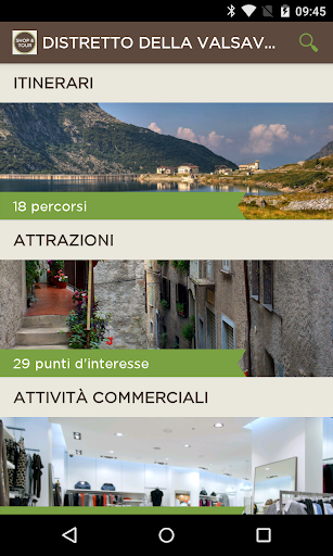 Android application Distretto della Valsaviore screenshort