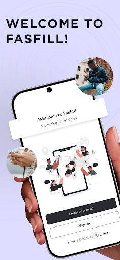 Android application Fasfill screenshort