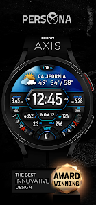 Captura de Pantalla 17 PER017 Axis Digital Watch Face android